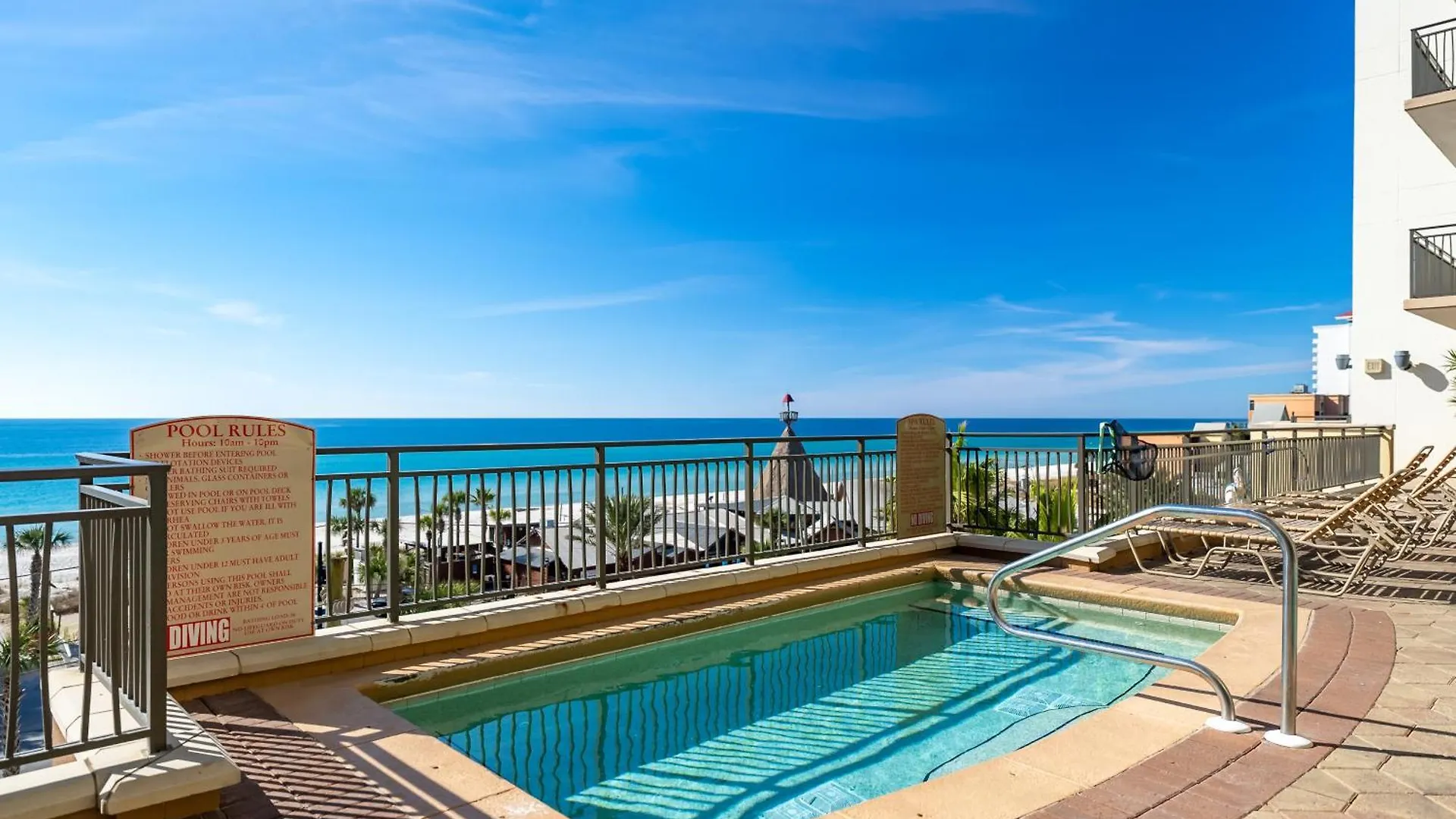 Origin 0634 - Studio King- Pool Deck And Gulf View By Beach Haven Vacation Rentals Panama City Beach